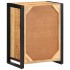 Aparador de madera maciza de mango rugosa 55x35x70