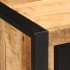 Aparador de madera maciza de mango rugosa 55x35x70