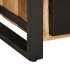 Aparador de madera maciza de mango rugosa 55x35x70