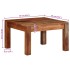 Mesa de centro madera maciza de acacia 60x60x35