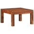 Mesa de centro madera maciza de acacia 60x60x35