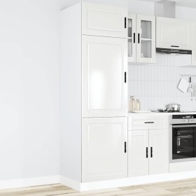 Mueble de cocina Porto madera contrachapada blanco