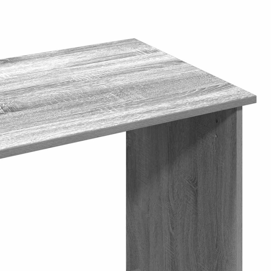 Escritorio de madera de ingeniería gris Sonoma 102x50x75