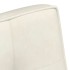 Banco de terciopelo color crema 110x74x84