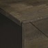 Mesitas de noche 2 uds madera maciza de mango negro 40x33x46