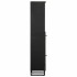 Mueble de baño de madera maciza de mango negro 38x33x160