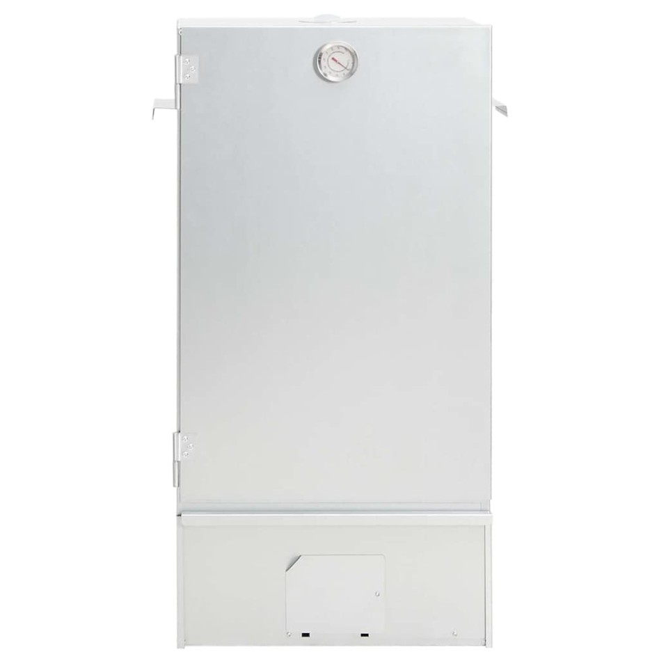 Horno ahumador astillas madera acero galvanizado 44,5x29x83