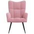 Sillón de relax de terciopelo