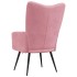 Sillón de relax de terciopelo