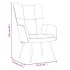 Sillón de relax de terciopelo