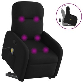 Sillón reclinable de masaje elevable tela