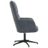 Sillón de relax de terciopelo gris