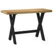 Escritorio NOAIN patas en X madera maciza pino 120x50x75 cm