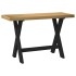 Escritorio NOAIN patas en X madera maciza pino 120x50x75