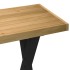 Escritorio NOAIN patas en X madera maciza pino 120x50x75