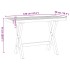 Escritorio NOAIN patas en X madera maciza pino 120x50x75