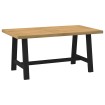 Mesa comedor NOAIN patas forma A madera maciza pino 160x90x75cm