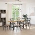 Mesa comedor NOAIN patas forma A madera maciza pino