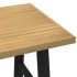 Mesa comedor NOAIN patas forma A madera maciza pino