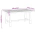 Mesa comedor NOAIN patas forma A madera maciza pino