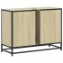 Armario lavabo baño madera ingeniería roble Sonoma 80x33x60