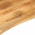 Tablero escritorio con curva madera mango rugosa 140x60x2,5