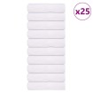Toallas de baño 25 uds blanco 100x150 cm 360 g/m² 100% algodón