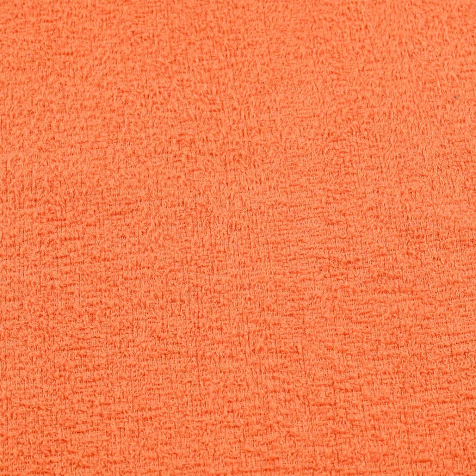 Toallas de sauna 10 uds 100% algodón naranja 80x200 cm 360