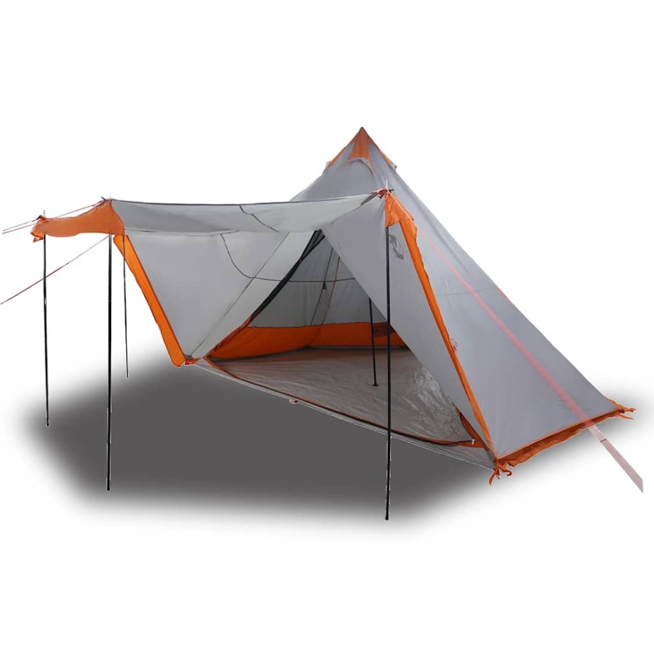 Tienda familiar tipi para 6 personas impermeable gris