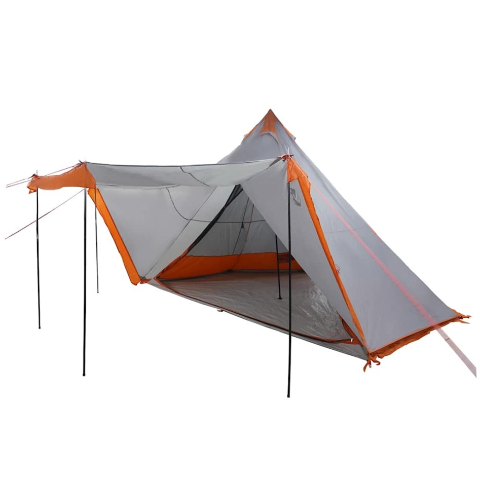Tienda familiar tipi para 6 personas impermeable gris
