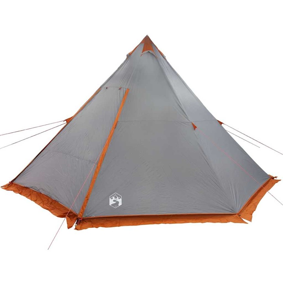 Tienda familiar tipi para 6 personas impermeable gris