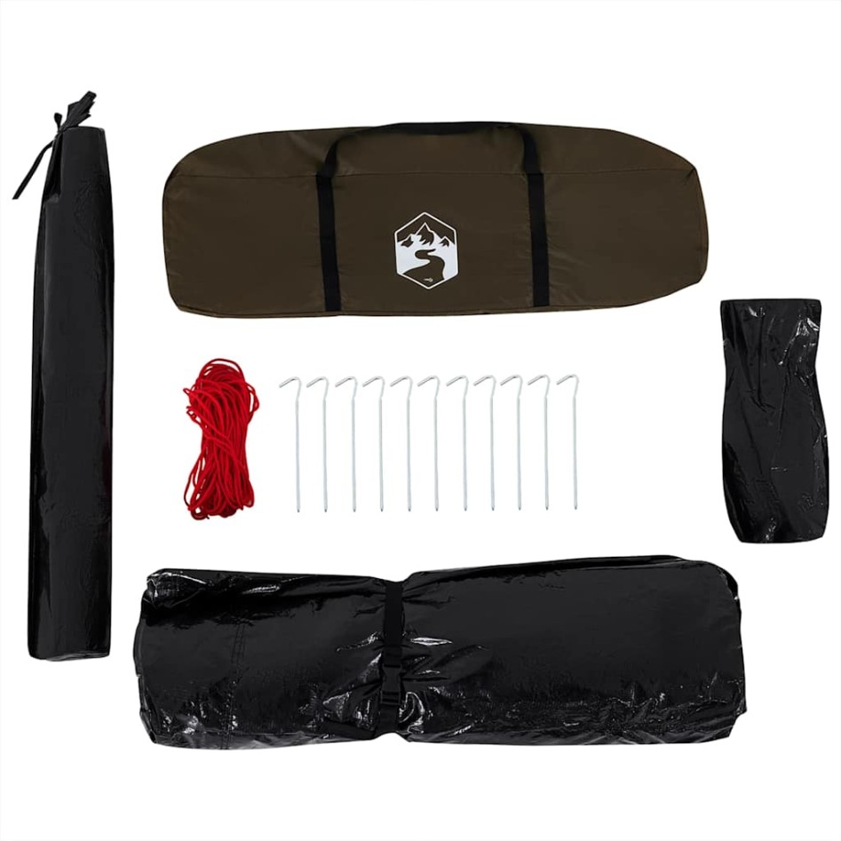 Tienda de pesca 5 personas impermeable verde