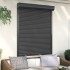 Persiana de aluminio gris antracita 120x150