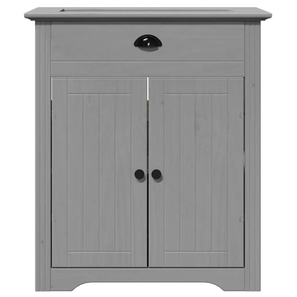Mueble de baño con lavabo BODO gris 70x35x80