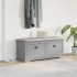 Banco de recibidor BODO gris 114x40x45