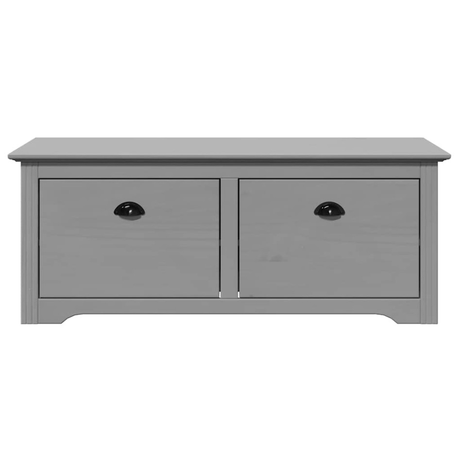 Banco de recibidor BODO gris 114x40x45