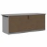 Banco de recibidor BODO gris 114x40x45
