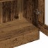 Aparador madera ingeniería madera envejecida 82,5x30,5x150