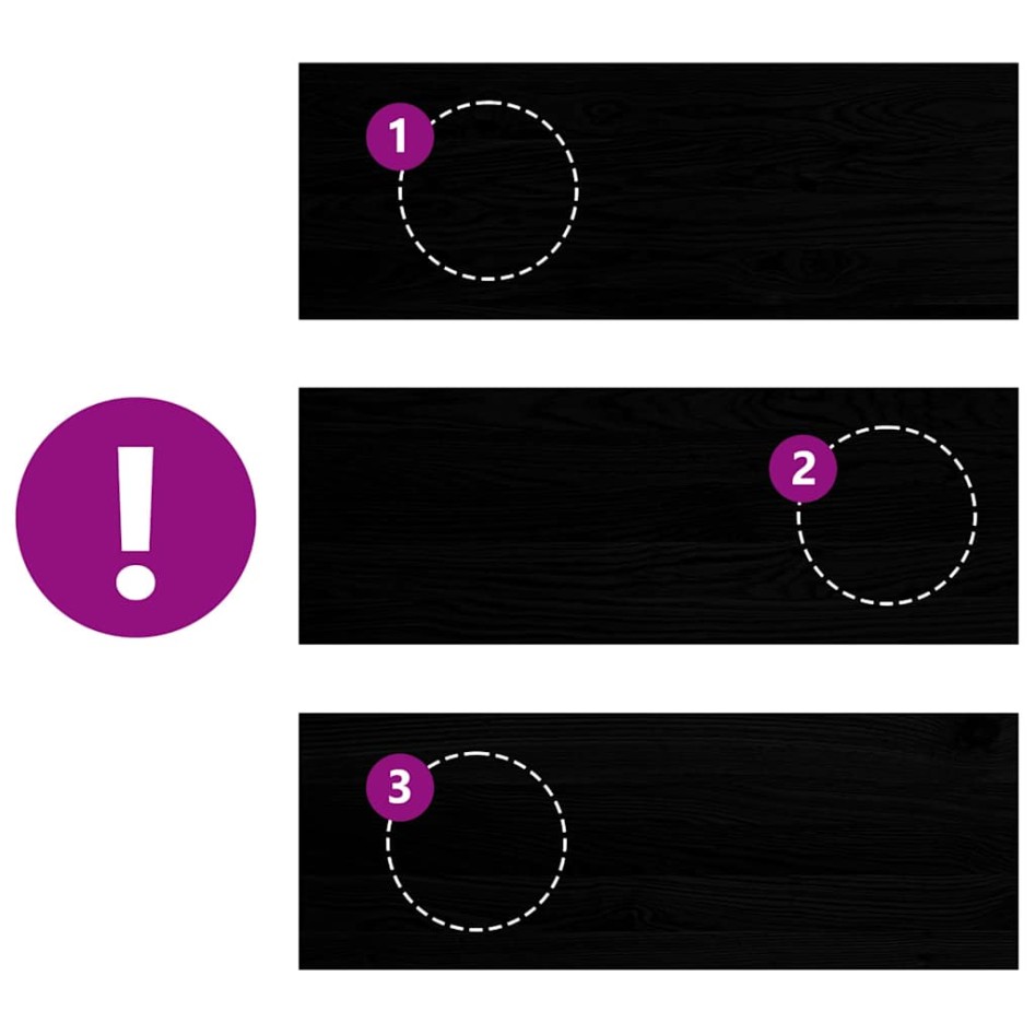 Peldaños de escalera 4 uds madera maciza roble marrón