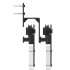 Kit de herrajes para puertas correderas acero negro 366