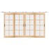 Kit de herrajes para puerta corredera 200 cm acero