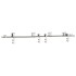 Kit de herrajes para puerta corredera 200 cm acero