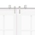 Kit de herrajes para puerta corredera 200 cm acero