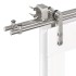 Kit de herrajes para puerta corredera 200 cm acero