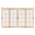 Kit de herrajes para puerta corredera 366 cm acero