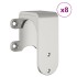 Kit de herrajes para puerta corredera 366 cm acero