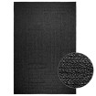 Alfombra ZIZUR apariencia yute interior exterior antracita