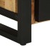 Mesita de noche madera maciza mango 40x30x51