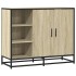 Aparador de madera de ingeniería roble Sonoma 92x35x76