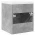 Set muebles de baño 2 piezas madera contrachapada gris